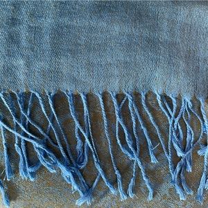 Gorgeous blue pashmina shawl wrap